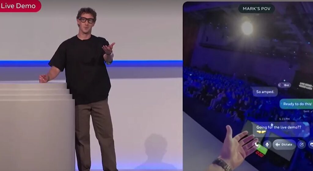 Meta unveils smart glasses with built-in display, reaching for 'superintelligence'