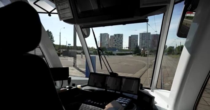 Russia's first driverless and AI-powered tram service launched in Moscow